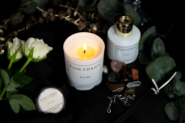 Dusk Fragrance collection Frankincense Bergamot & Labdanum