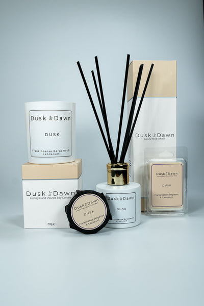 Dusk Frankincense bergamot & labdanum scent collection