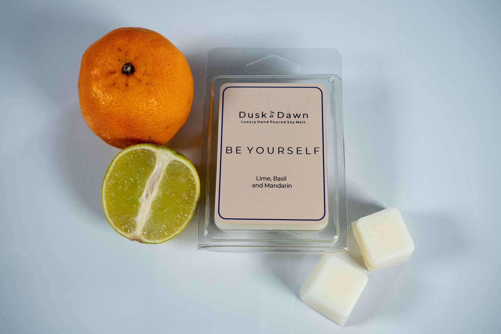 Be Yourself - Lime Basil & Mandarin Soy Wax Melt Cubes - Dusk by Dawn