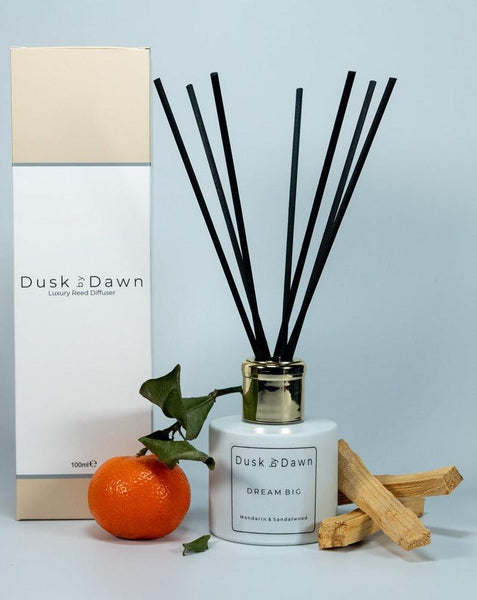 Dream Big | Mandarin & Sandalwood Reed Diffuser - Dusk by Dawn