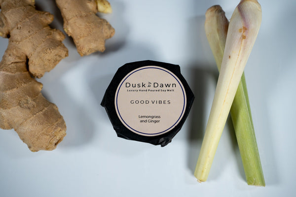 Good Vibes - Lemongrass & Ginger Soy Wax Melt - Dusk by Dawn