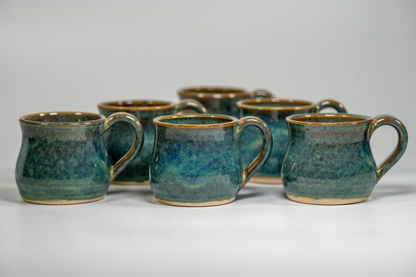 Hand Made Ceramic Aurora Small Mug - Dusk by Dawn