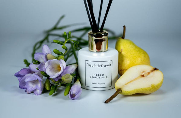 Hello Gorgeous - Pear & Freesia Reed Diffuser - Dusk by Dawn