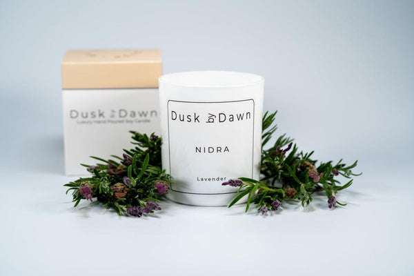 Nidra - Lavender Soy Candle - Dusk by Dawn