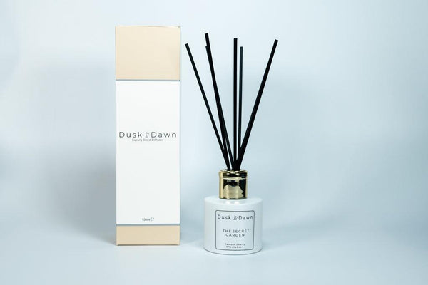 The Secret Garden - Damson, Cherry & Tonka Bean Reed Diffuser - Dusk by Dawn